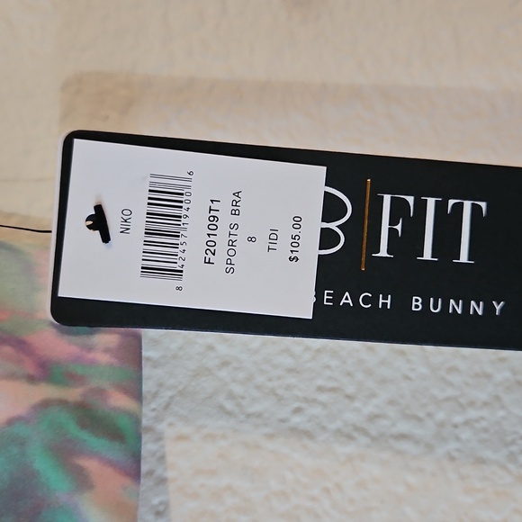 Tie Die Beach Bunny 'Niko' Sports Bra - 8 (L) - Picture 8 of 9
